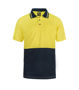 Picture of NCC Hi Vis Two Tone Short Sleeve Cotton Back Polo With Pocket WSP401