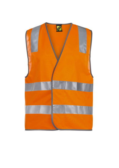 Picture of NCC Adult Hi Vis Vest With Tape WV7001