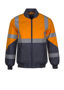 Picture of NCC Hi Vis Two Tone Waterproof Bomber Jacket With X Pattern Csr Reflective Tape WW9003