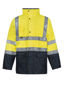 Picture of NCC Hi Vis Two Tone “5 In 1” Waterproof Jacket With H Pattern Csr Reflective Tape WW9005