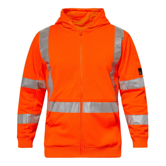 Picture of NCC Ridge Hi Vis Hoodie With X Tape WT8016