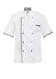 Picture of NCC Exec Chef Jacket Vent Bk Short Sleeve  CJ042