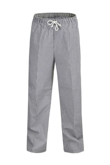 Picture of NCC Unisex Chefs Check Drawstring Pant CP050