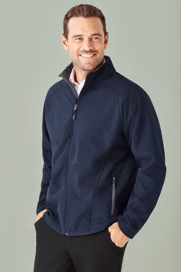 Picture of Biz Care Mens Geneva Jacket J307M