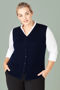 Picture of Biz Care Womens Button Front Knit Vest CK961LV