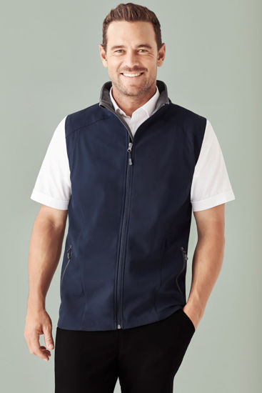 Picture of Biz Care Mens Geneva Vest J404M