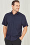 Picture of Biz Care Mens Plain Oasis Short Sleeve Shirt SH3603