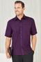 Picture of Biz Care Mens Plain Oasis Short Sleeve Shirt SH3603