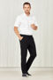 Picture of Biz Care Mens Comfort Waist Flat Front Pant CL958ML