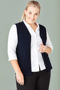 Picture of Biz Care Womens Button Front Knit Vest CK961LV