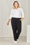 Picture of Biz Care Womens Comfort Waist Straight Leg Pant CL955LL