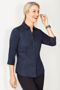 Picture of Biz Care Ladies Monaco 3/4 Sleeve Shirt S770LT