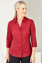 Picture of Biz Care Ladies Monaco 3/4 Sleeve Shirt S770LT