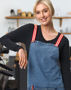 Picture of Benchmark East Village Denim Bib Apron AP09