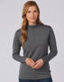 Picture of Winning Spirit Ultimate Half Zip Long Sleeve Sweat Top- Ladies FL26