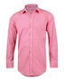 Picture of Benchmark Men's Gingham Check Long Sleeve Shirt with Roll-up Tab Sleeve M7300L