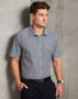 Picture of Benchmark Men's Gingham Check Short Sleeve Shirt M7300S