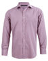 Picture of Benchmark Men's Two Tone Mini Gingham Long Sleeve Shirt M7340L