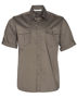 Picture of Benchmark Men's Short Sleeve Military Shirt M7911