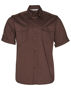 Picture of Benchmark Men's Short Sleeve Military Shirt M7911