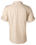 Picture of Benchmark Men's Short Sleeve Military Shirt M7911