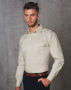 Picture of Benchmark Men's Long Sleeve Military Shirt M7912