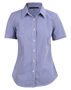 Picture of BENCHMARK Ladies' Multi_Tone Check Short Sleeve Shirt M8320S