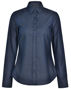 Picture of Benchmark ASCOT LADIES LONG SLEEVE DOT JACQUARD STRETCH SHIRT M8400L