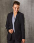 Picture of Benchmark Women's Poly/Viscose Stretch Two Buttons Mid Length Jacket M9206