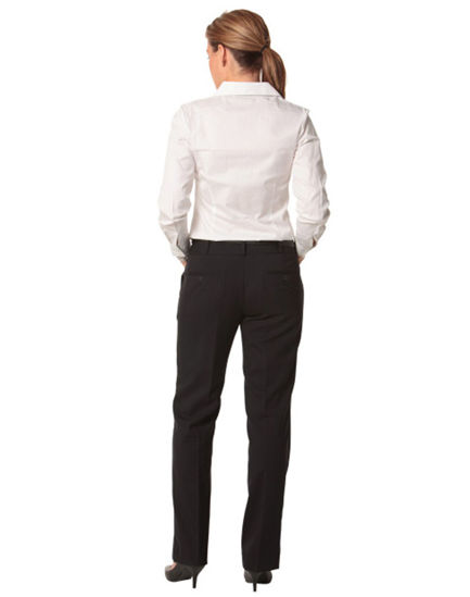 Picture of Benchmark Women's Wool Blend Stretch Low Rise Pants M9410