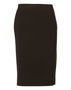 Picture of Benchmark Women's Poly/Viscose Stretch Stripe Mid Length Lined Pencil Skirt M9472