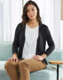 Picture of Benchmark Women's V-Neck Long Sleeve Cardigan M9602