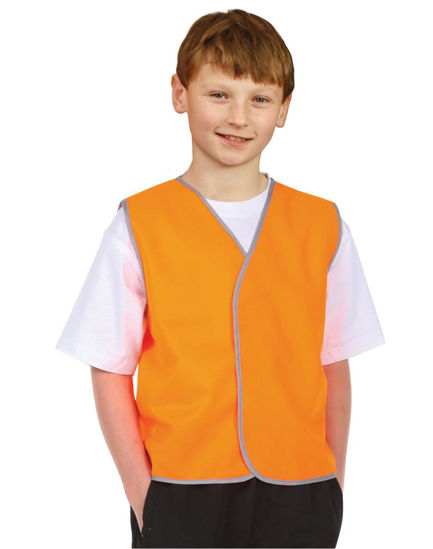 Picture of Australian Industrial Wear Hi-Vis SAFETY VEST Kid's SW02K