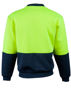 Picture of Australian Industrial Wear HI-VIS 2 TONE CREW NECK SW09