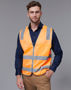 Picture of Australian Industrial Wear Vic Rail Hi Vis Safety Vest- Unisex SW40