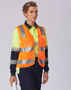 Picture of Australian Industrial Wear Hi-Vis SAFETY VEST with ID POCKET & 3M TAPES SW42