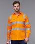 Picture of Australian Industrial Wear VIC Rail Lightweight Safety Shirt- Unisex SW55