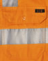 Picture of Australian Industrial Wear VIC Rail Lightweight Safety Shirt- Unisex SW55