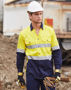 Picture of Australian Industrial Wear LONG SLEEVE SAFETY SHIRT SW60