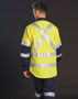 Picture of Australian Industrial Wear biomotion day/night light weight safety shirt with x back tape configuration SW70