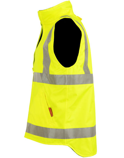 Picture of Australian Industrial Wear VIC Rail Hi Vis 3 in 1 Safety Jacket and Vest - Unisex SW77