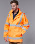 Picture of Australian Industrial Wear VIC Rail Hi Vis 3 in 1 Safety Jacket and Vest - Unisex SW77