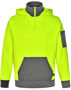 Picture of Australian Industrial Wear UNISEX HI VIS ¼ ZIP PREMIUM FLEECE HOODIE SW78