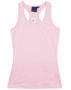 Picture of Winning Spirit STRETCH RACEBACK SINGLET Ladies TS21A