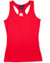 Picture of Winning Spirit STRETCH RACEBACK SINGLET Ladies TS21A