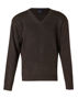 Picture of Benchmark Unisex Wool/ Acrylic V-Neck Jumper WJ01