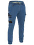 Picture of Bisley Flx and Move™ Stretch Denim Cargo Cuffed Pants BPC6335