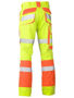 Picture of Bisley Taped Biomotion Double Hi Vis Pants BP6411T