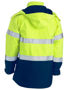 Picture of Bisley Taped Hi Vis FR Wet Weather Shell Jacket BJ8110T