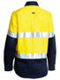 Picture of Bisley Women's Taped Hi Vis Cool Lightweight Drill Shirt BL6696T